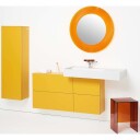 Kartell Laufen servant, 90x46 cm, venstre, hvit