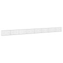 vidaXL Gabion med 5 mm tråd og 10x10 cm mesh 800x20x50 cm