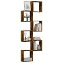  Vegghyller kubeformet 6 stk røkt eik 30x15x30 cm 8720286978832
