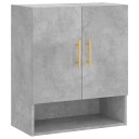  Veggskap betonggrå 60x31x70 cm konstruert tre 8720845947378