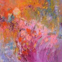 New Morning In Rose Garden Plakat / 70x70