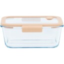 Pebbly Glasskrukke med vakuumlokk 460 ml
