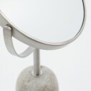 Meraki Marmor dobbeltsidig spegel Beige