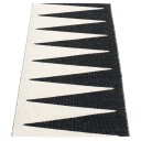 Pappelina Vivi matte 70x150 cm black / vanilla