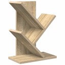 vidaXL Tre Bokhylle 3 Hyller 30 x 18 x 40 cm Konstruert tre Sonoma eik