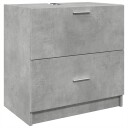  Servantskap betonggrå 59x37x59 cm konstruert tre 8721102815331