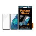 PanzerGlass Anti-Bakteriell Edge-to-Edge Skjermbeskytter for Samsung Galaxy S20 FE - Case Friendly - Svart