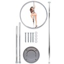 Fetish Fantasy Series Stripperstang Dance Pole       - Sølv