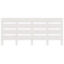  Sengegavl hvit 140x3x80 cm heltre furu 8720287139287