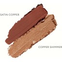 Rose Inc Satin & Shimmer Duet Eyeshadow Satin Copper/Copper Shimmer