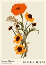 Flower Market. Stockholm Plakat Plakat / 50x70cm