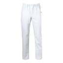 Smila Workwear Abbe Bukser, Hvit, 1 stk ,SBG-70171-01 S