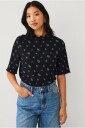 Ellos Collection Kortermet topp Svart