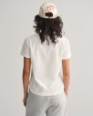 Klassisk t-skjorte med Shield-logo WHITE XXL
