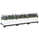 vidaXL Høybed 120x40x23 cm polypropylen