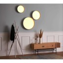 Vevstol Design LUCIA 45 Tak-/ Vegglampe GULL, 26W, 2700K