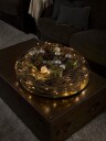 Konstsmide 6387-890 Lysslynge 9,9 m, 100 LED, Micro Amber Sølv Kabel