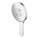 Grohe Rainshower SmartActive 130, Håndholdt dusjhode, Kromfarget, Vegg, 9,5 l/min