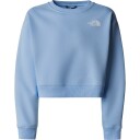 The North Face Crop Cutline Oversized Crew Sweatshirt Barn Blå 147 151