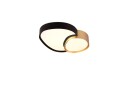 Trio Lighting Taklampe Rise 43 cm Svart/gull