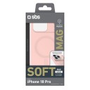 SBS Instinct Mag-etui til iPhone 18 Pro / 17 Pro, kompatibelt med MagSafe – rosa