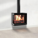 M-Design Venus Mbox 630CL Svart Vegghengt Vedovn Venstre Hjørne
