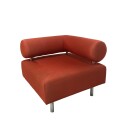 Secundo Rød 1-seter sofa i ull