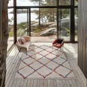 Ryetepper   Maeron Natural Cotton Shaggy multi Størrelse: 200 x 290 cm