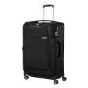 Samsonite D'Lite lett myk utvidbar medium koffert 71 cm Svart