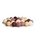 Iris Lights Dusty Pink lyslenke, 20 kuler