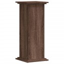  Plantestativ brun eik 33x33x80 cm konstruert tre
