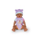 BABY born Eva interaktiv dukke med lilla outfit 43 cm