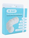 2b Baby Vaskbare Ammeinnlegg 6-Pakk Med Vaskepose