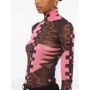 Pucci Dame Topper Flerfarget XS,