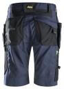 Snickers Workwear 6904 FlexiWork Arbeidsshorts marineblå/svart Marineblå/Svart, Klær