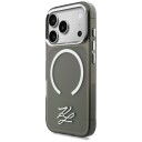Karl Lagerfeld MagSafe Mobildeksel for iPhone 17 Pro Max - Svart