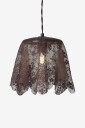 Ellos Home   Vinduslampe Lace   Brun
