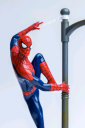 Paladone Product Paladone Spiderman Lamp, Flerfarget, Universell, 1 ampuller, LED, Lys hvit, Ambience