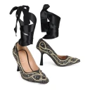 Alberta Ferretti Dame Sko Svart 39 EU,