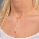 Michael Kors Premium Halskjede 18 kt. Rustfritt stål Gullbelagt MKC170700710 - Dame - 925 sterling silver
