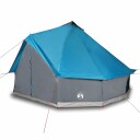  Familietelt tipi for 12 personer blå vanntett