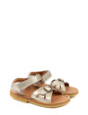 Pom Pom Classic Open Heel Sandal - Gold - 27