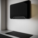 Witt WONDERBLACK-2 Vegghengt Ventilator 618 m³/h Svart med Rengjørbart Fettfilter