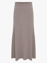 Y.A.S Fonny High Waist Ankle Skirt Beige XS