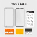 Spigen Skjermbeskytter til iPhone 11/XR - Herdet Glass med Svart Kant, 2 Stk