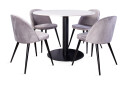 Venture Home Spisegruppe Wivece inkl 4 Luisa Velvet stoler  