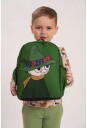 Mummitrollet Surku Snufkin Ryggsekk 7L Grønn