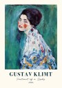 Portrait of a lady by Gustav KlimtPlakat Plakat / 21x30cm