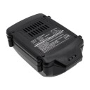 Worx WX178.9 batteri (2000 mAh 18 V, Sort)