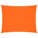 vidaXL Solseil oxfordstoff rektangulær 2,5x4 m oransje